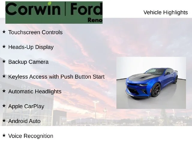 Used 2018 Hyper Blue Metallic Chevrolet SS image 8