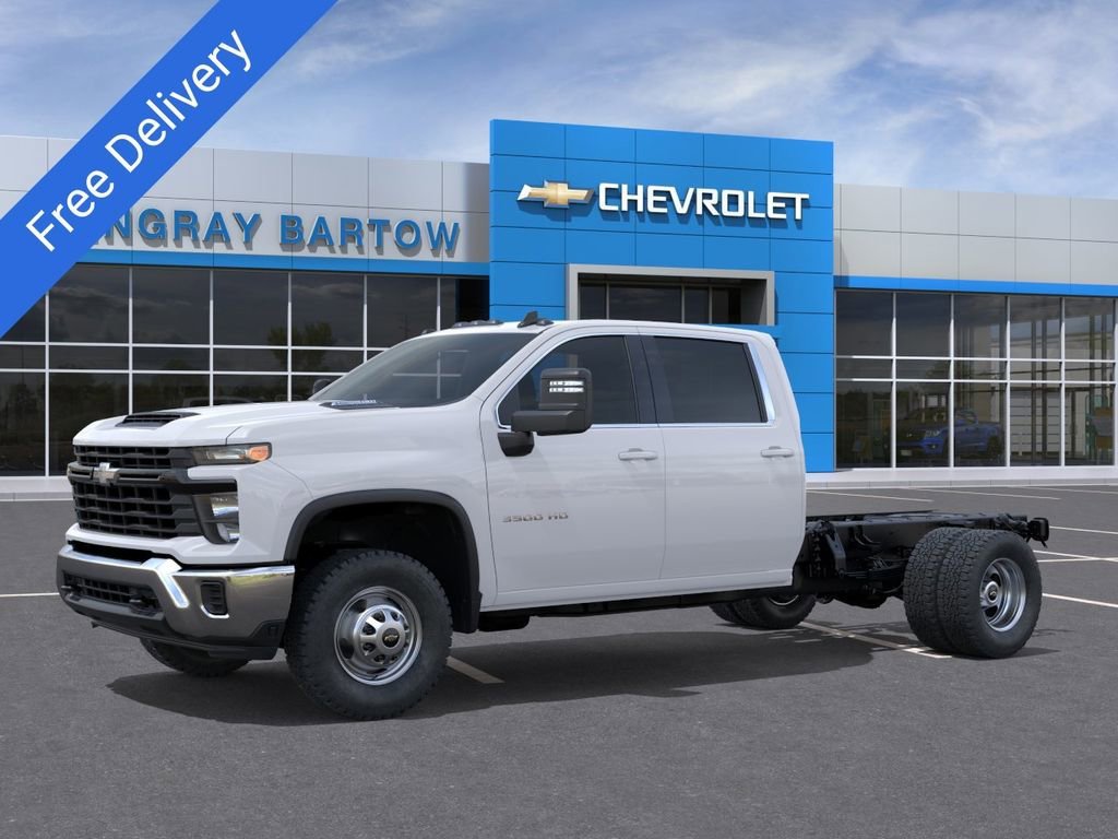 New 2025 Summit White Chevrolet Work Truck image 2