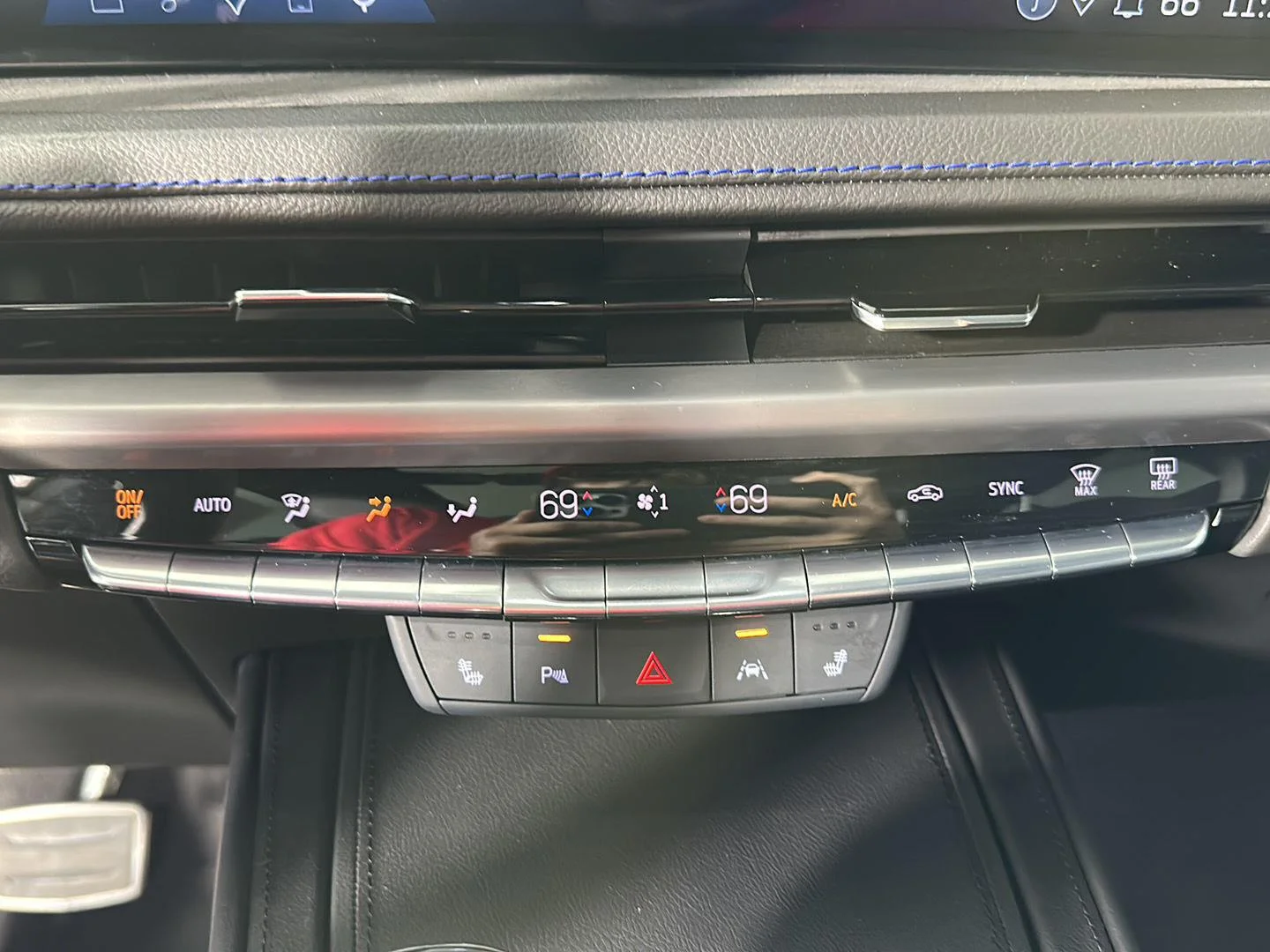 Used 2024 Crystal White Tricoat Cadillac AWD Sport image 20
