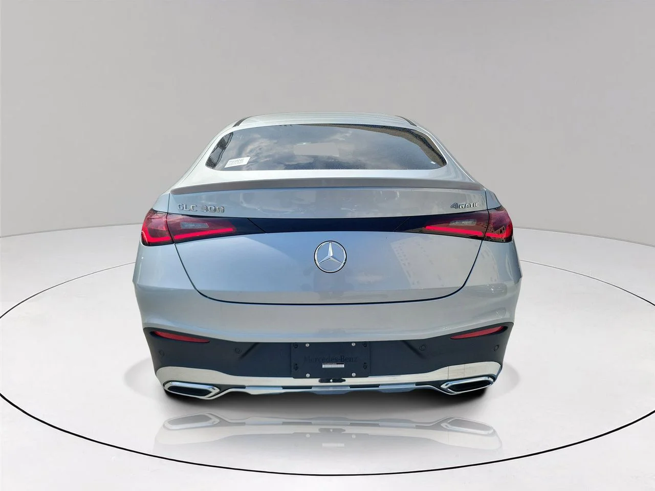 New 2026 Silver Mercedes-Benz GLC 300 Coupe image 5