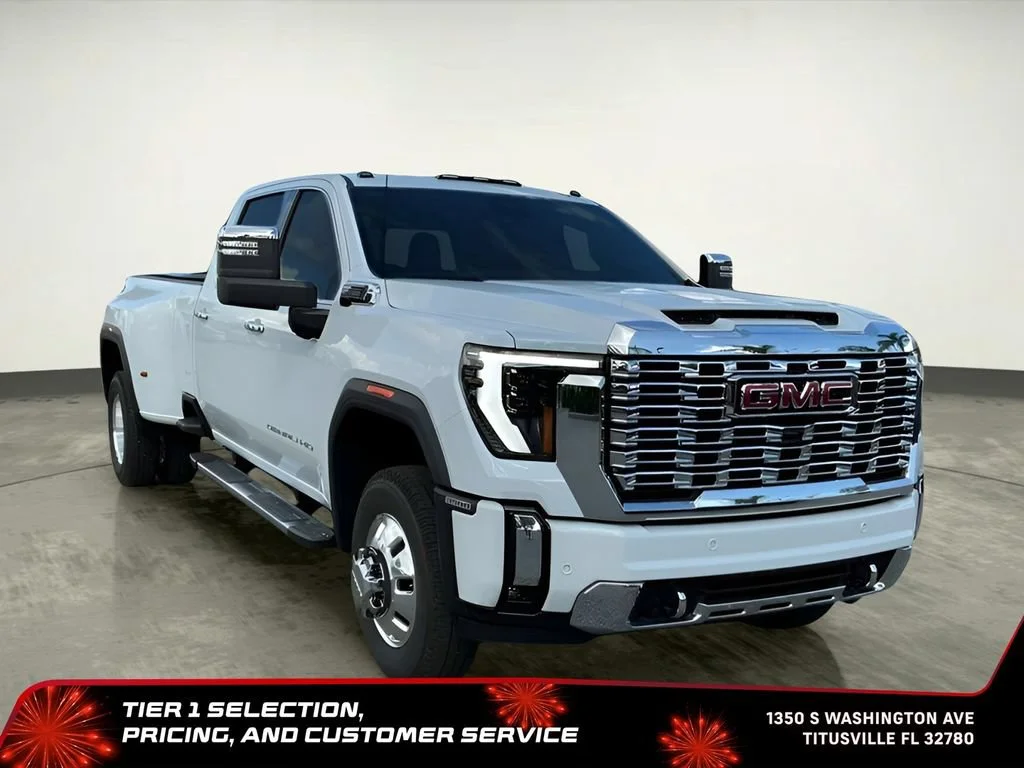 New 2026 Glacier White Tricoat GMC Denali DRW image 16