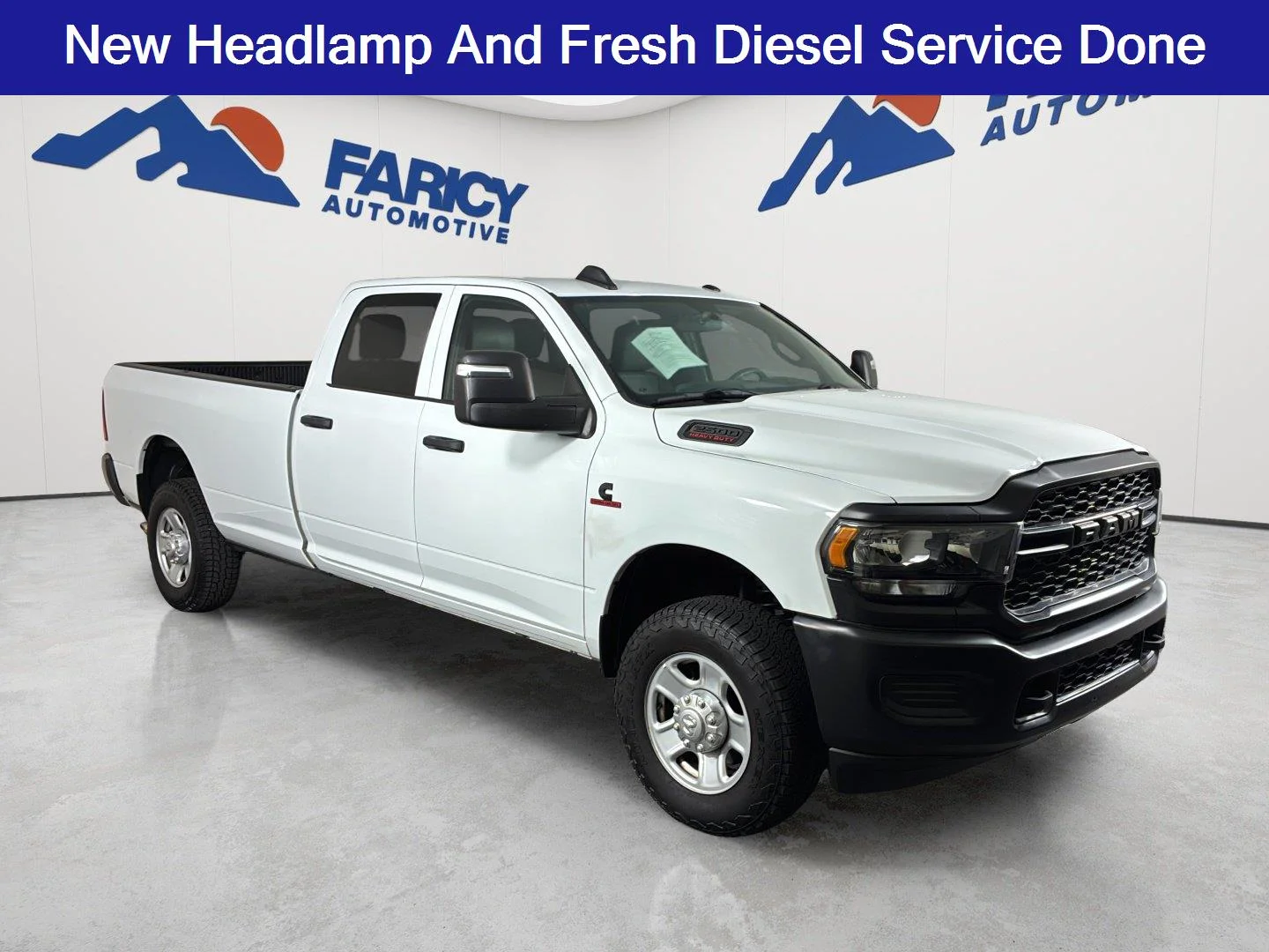 Used 2024 Bright White Clearcoat Ram Tradesman image 2