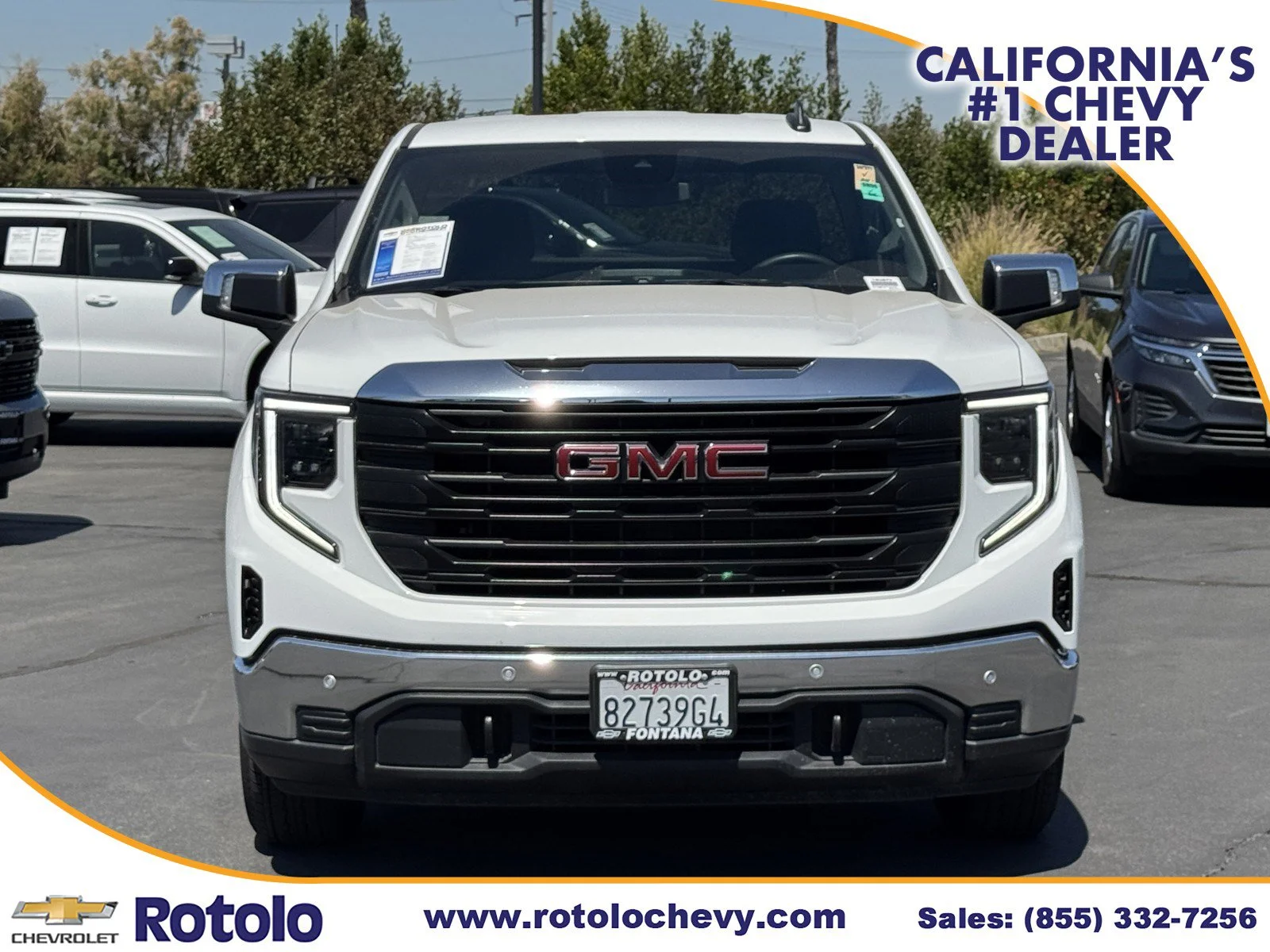 Used 2025 Summit White GMC Pro image 2