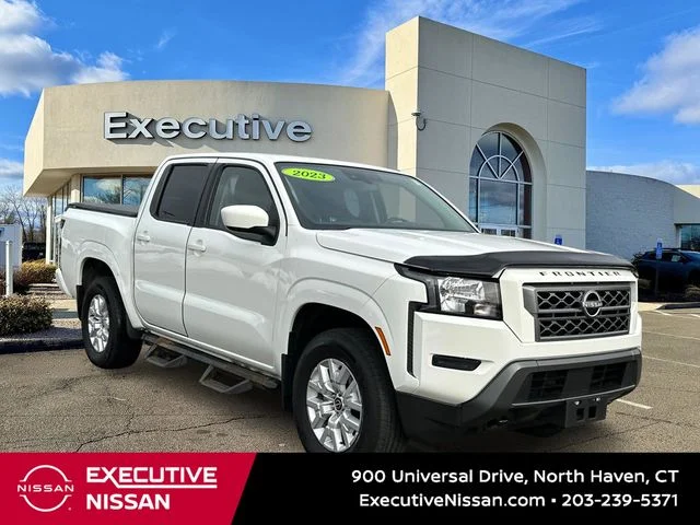 Certified Used 2023 White Nissan SV image 1