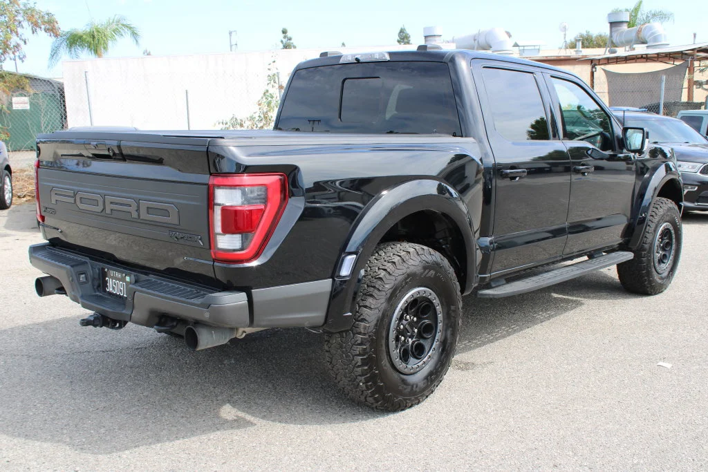Used 2022 Black Ford Raptor image 4