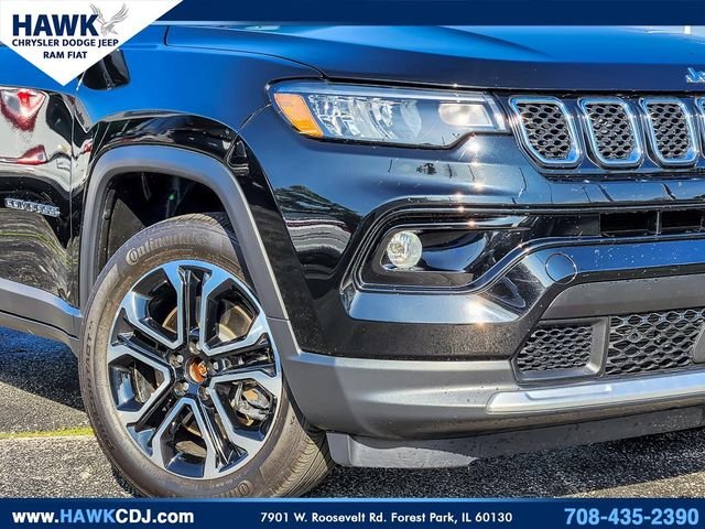 Used 2023 Black Jeep Limited image 3