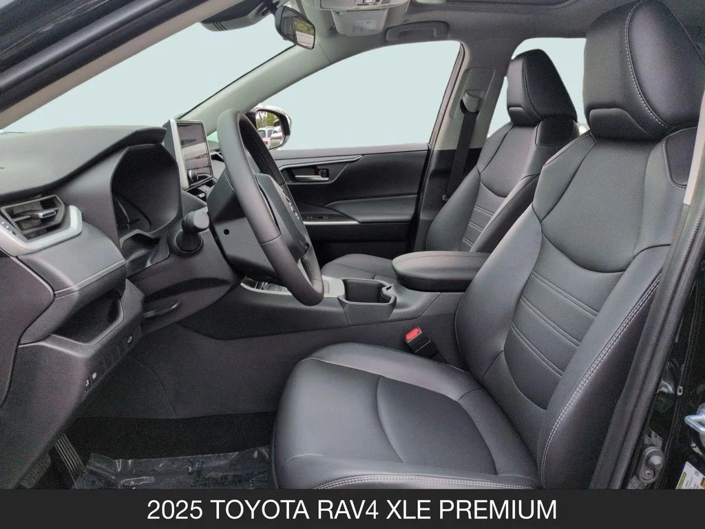 Used 2025 Black Toyota XLE Premium image 14