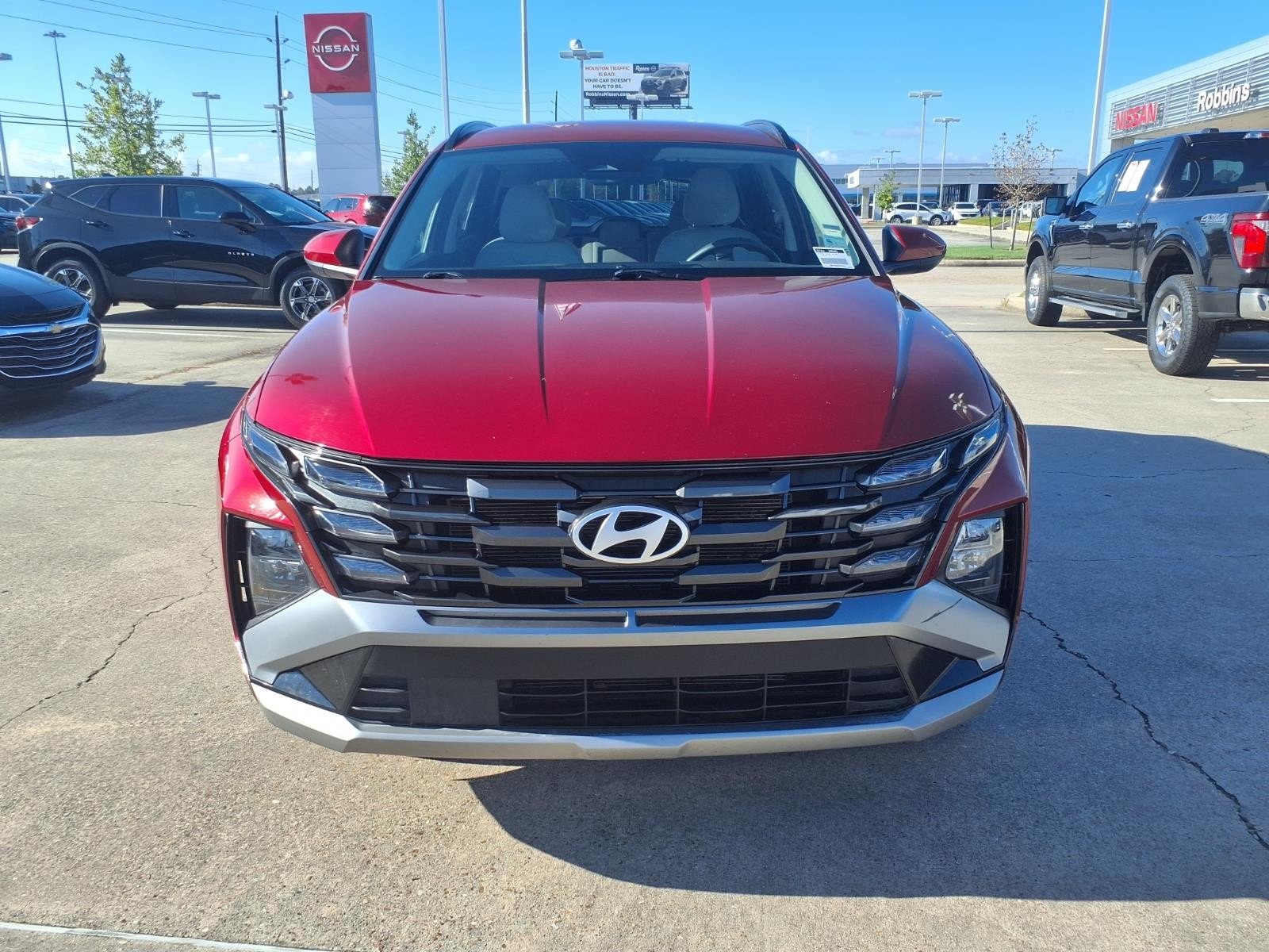 Used 2025 Ultimate Red Hyundai SEL image 5