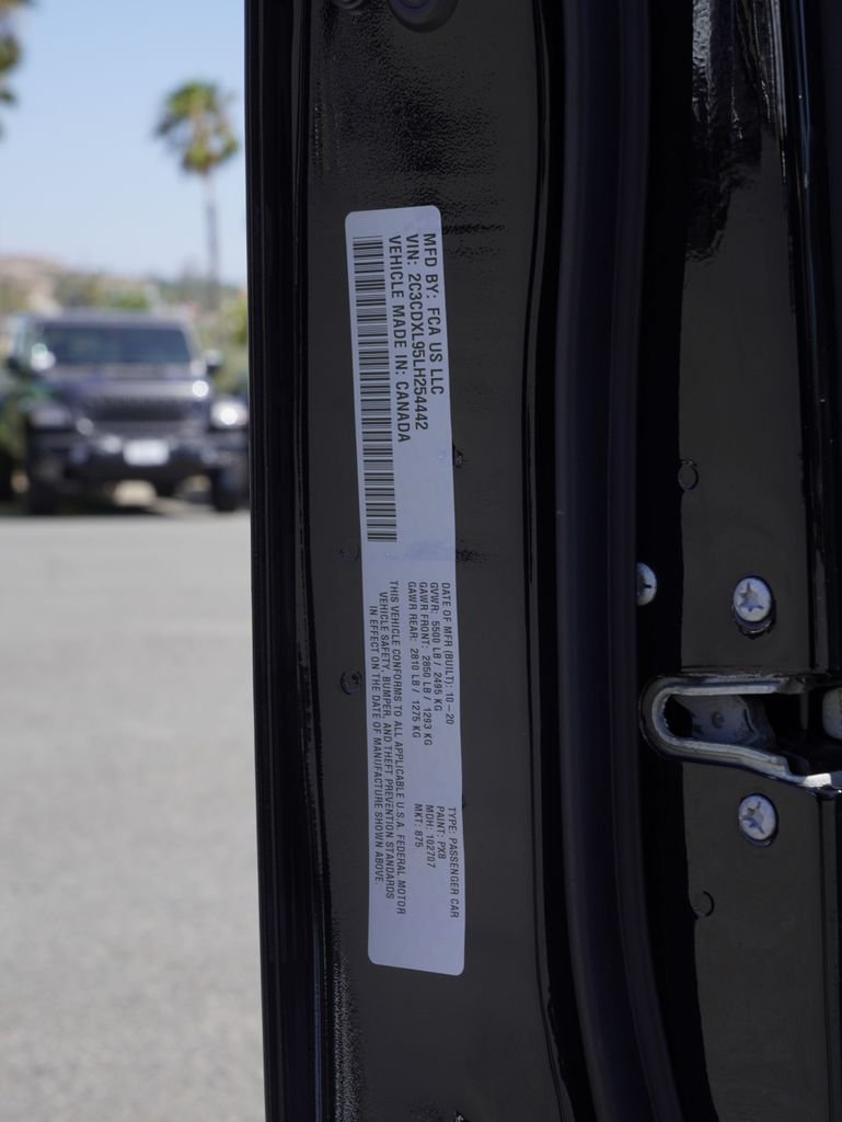 Used 2020 Black Dodge SRT Hellcat image 7
