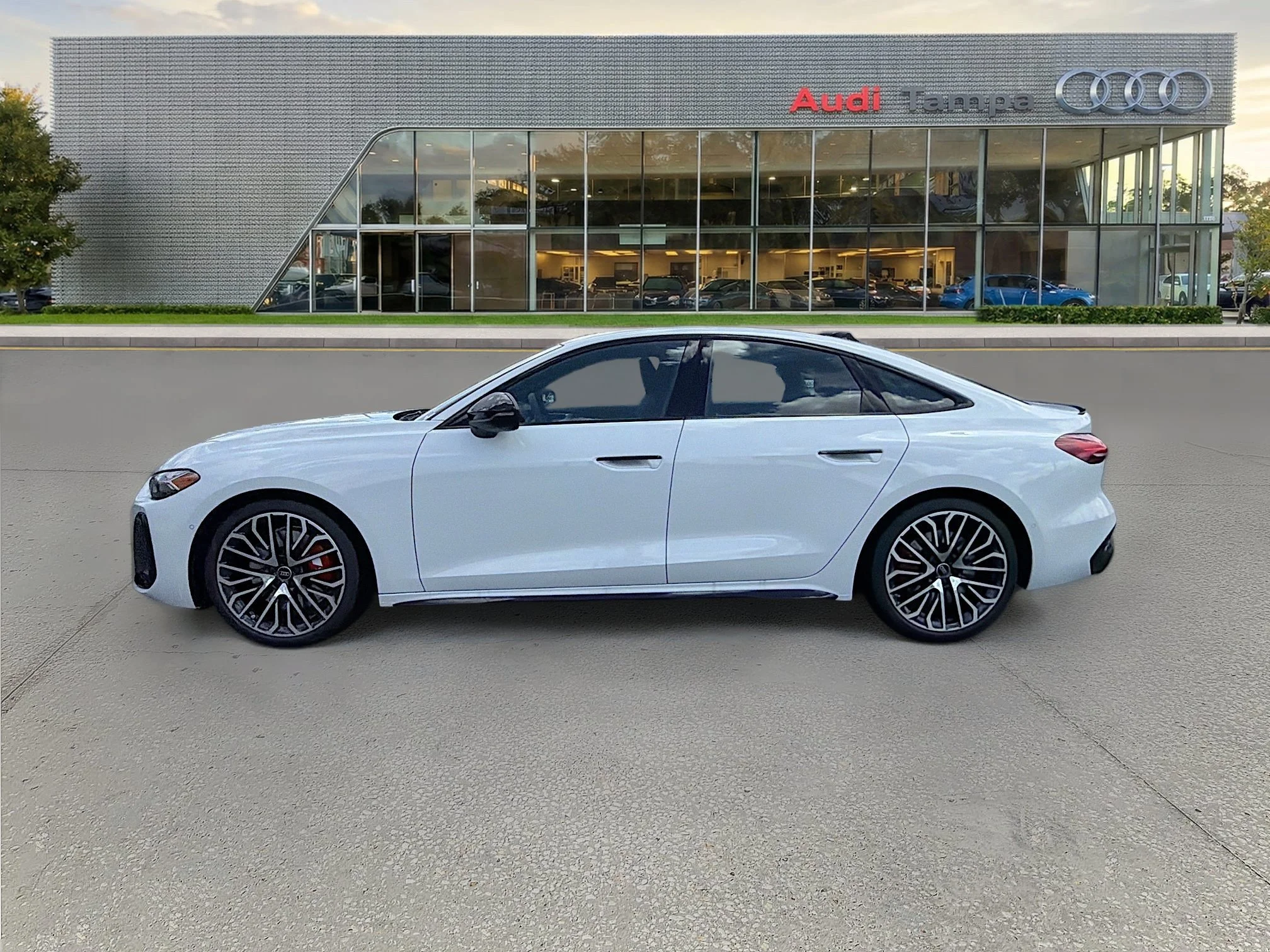 New 2026 Glacier White Metallic Audi Premium Plus image 6