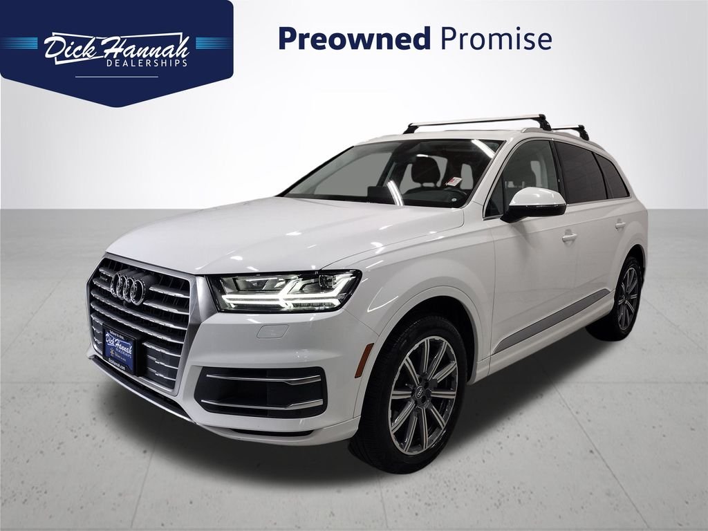 Used 2018 Carrara White Audi 2.0T Premium Plus image 1