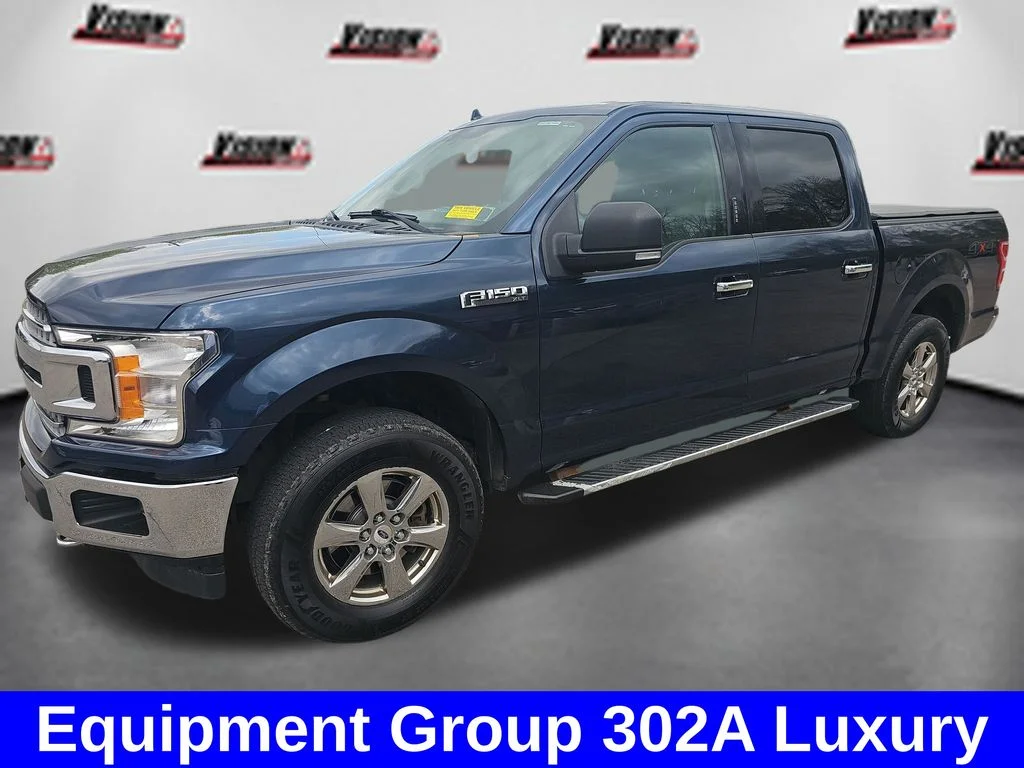 Used 2018 Blue Ford XLT image 2