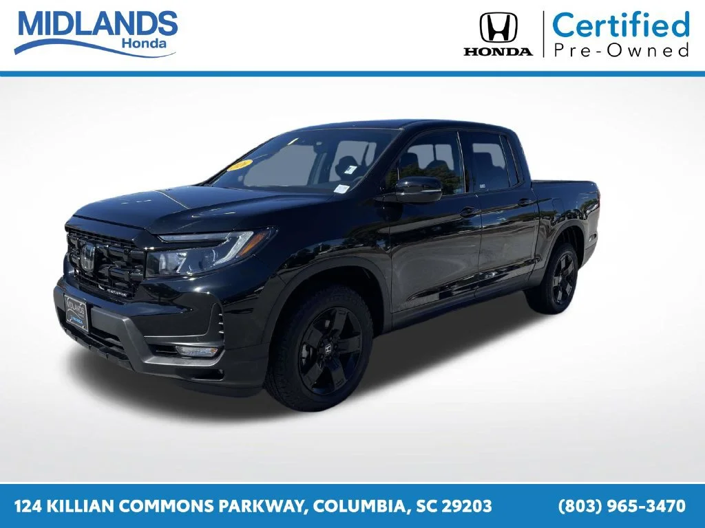 Certified Used 2026 Crystal Black Pearl Honda Black Edition image 34
