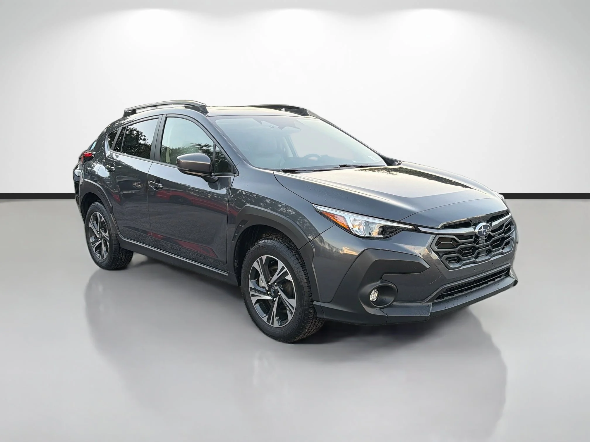 Used 2024 Magnetite Gray Metallic Subaru Premium image 1