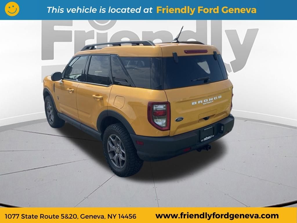 Used 2023 Orange Ford Badlands image 7