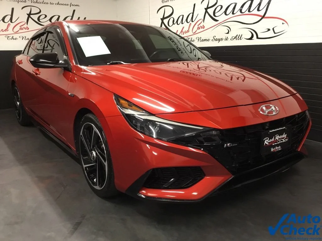 Used 2021 Orange Hyundai N Line image 3