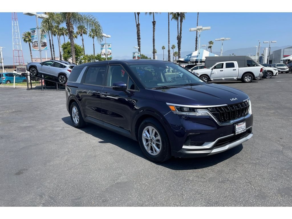 Used 2022 DEEP CHROMA BLUE Kia LXS image 8