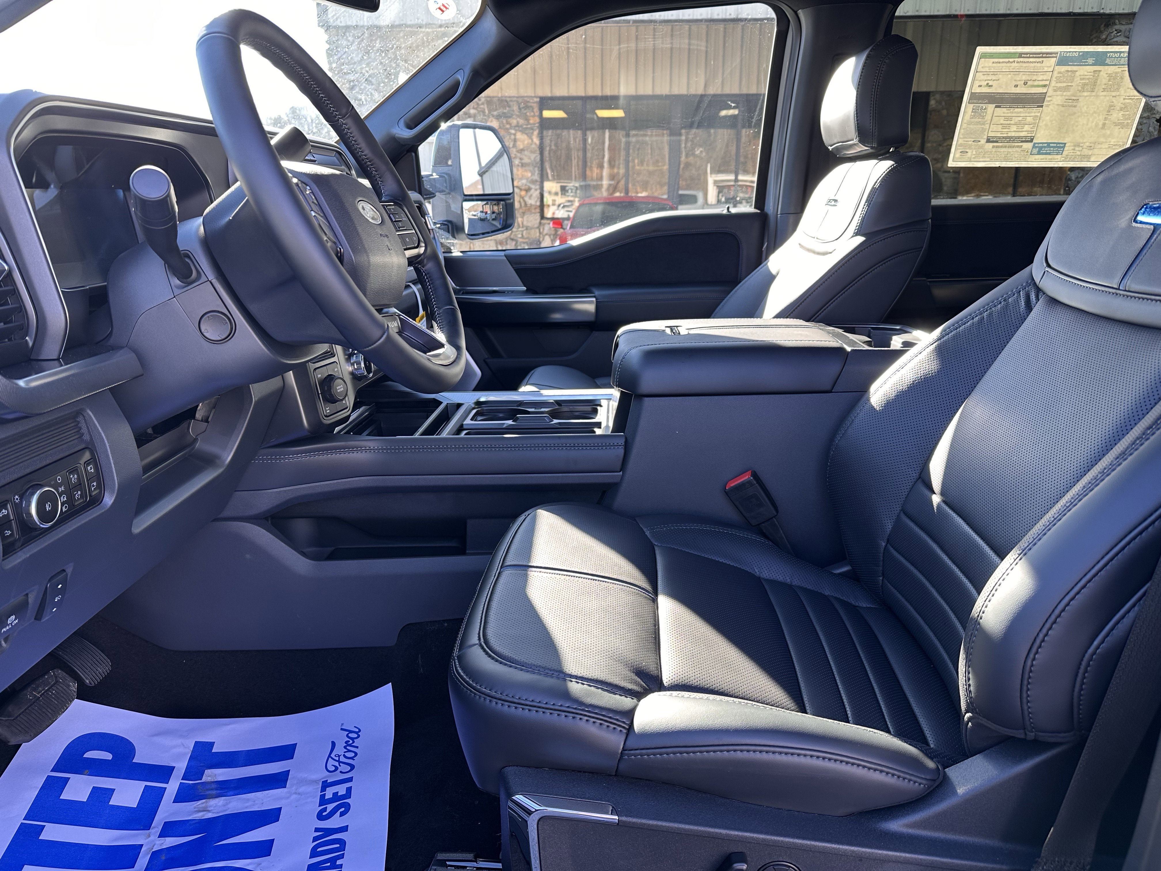 New 2026 Glacier Gray Metallic Tri-Coat Ford F-250® Platinum® image 11