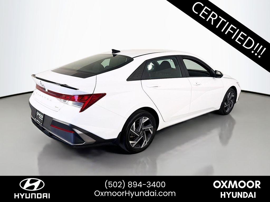 Certified Used 2025 Serenity White Hyundai SEL Sport image 7