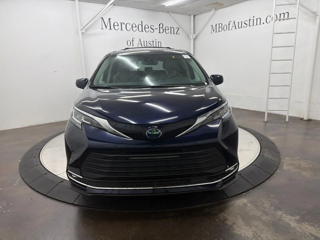 Used 2021 Blue Toyota XLE image 2