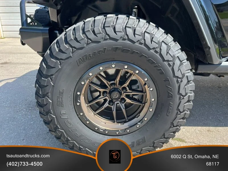 Used 2018 Black Jeep All New Rubicon Sport Utility 4D image 12