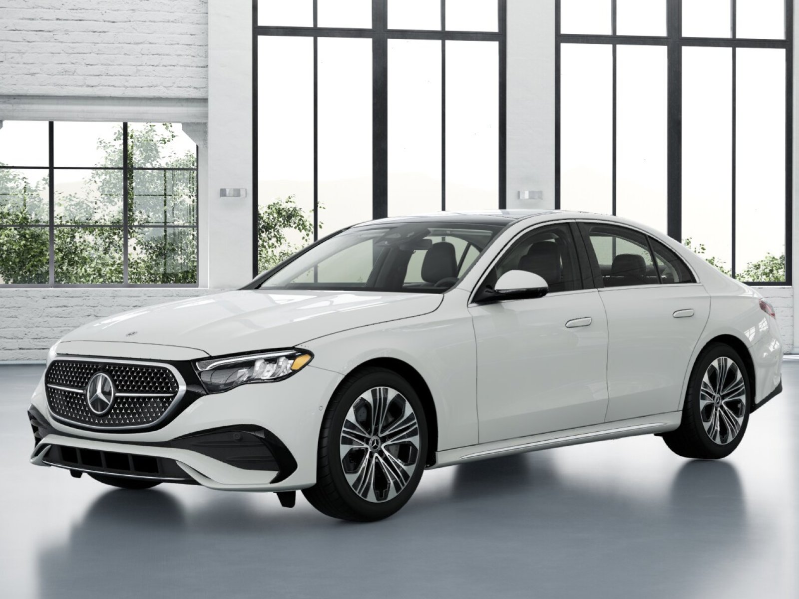 New 2026 Polar White Mercedes-Benz E 450 image 1