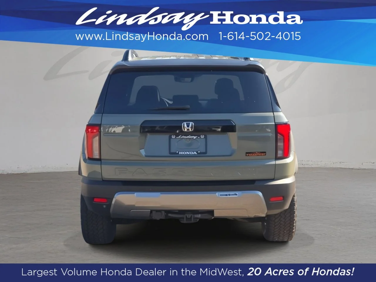 New 2026 Ash Green Metallic Honda TrailSport Elite image 13