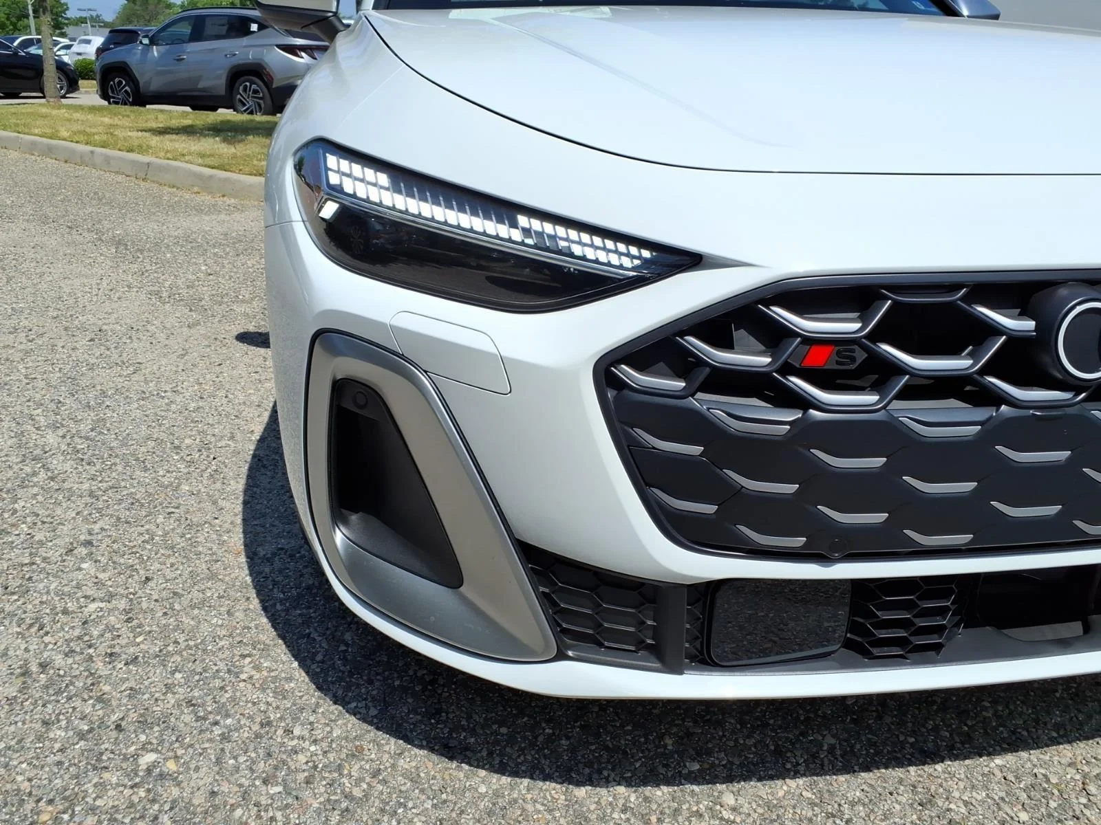 New 2026 Glacier White Metallic Audi Premium Plus image 3