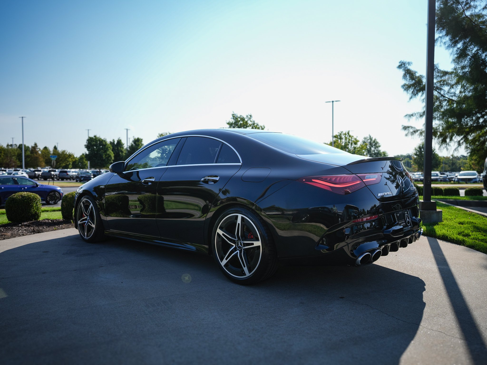 Certified Used 2024 Cosmos Black Metallic Mercedes-Benz CLA 45 AMG® image 10