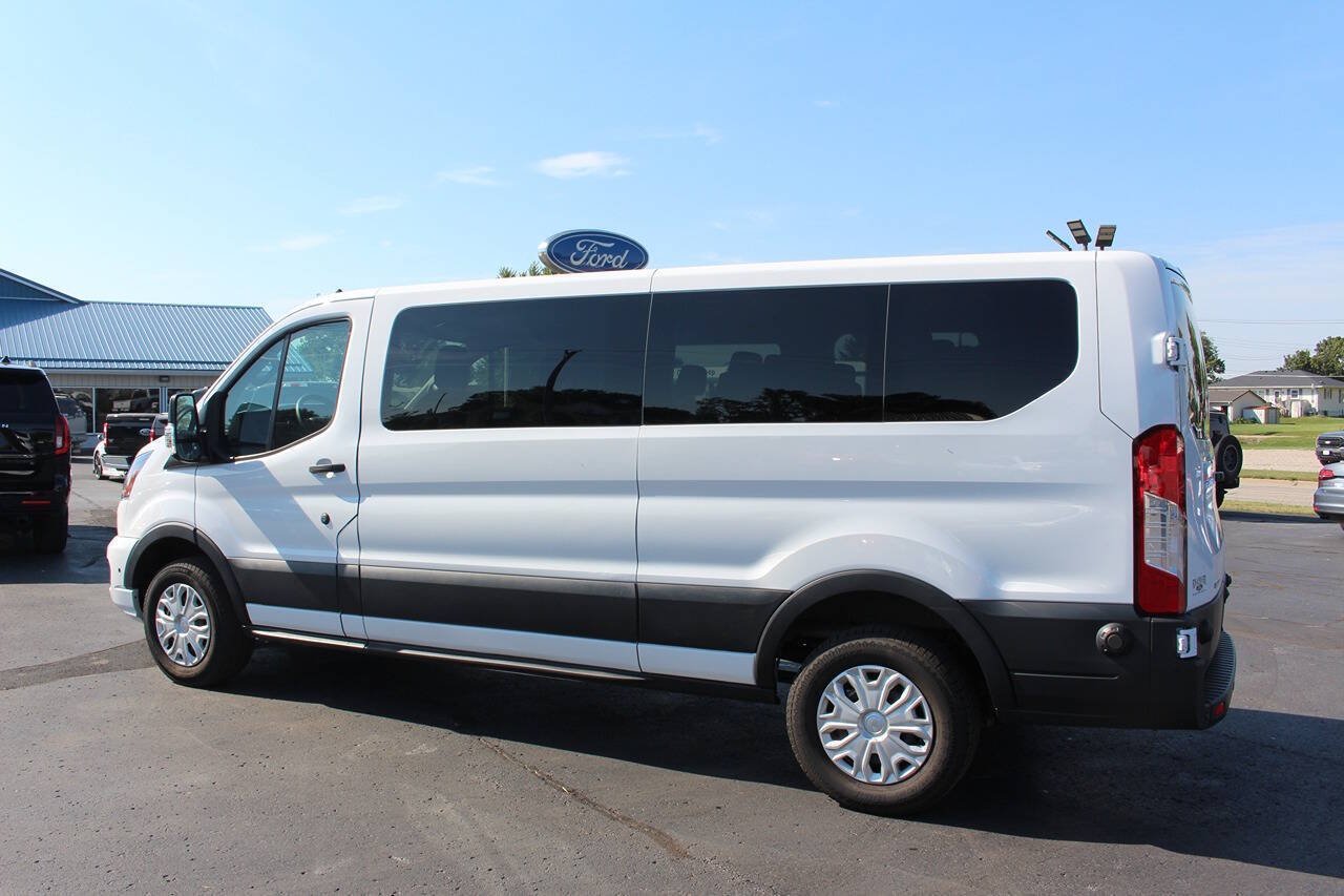 Used 2024 Oxford White Ford 350 XLT 3dr LWB Low Roof Passenger Van image 2