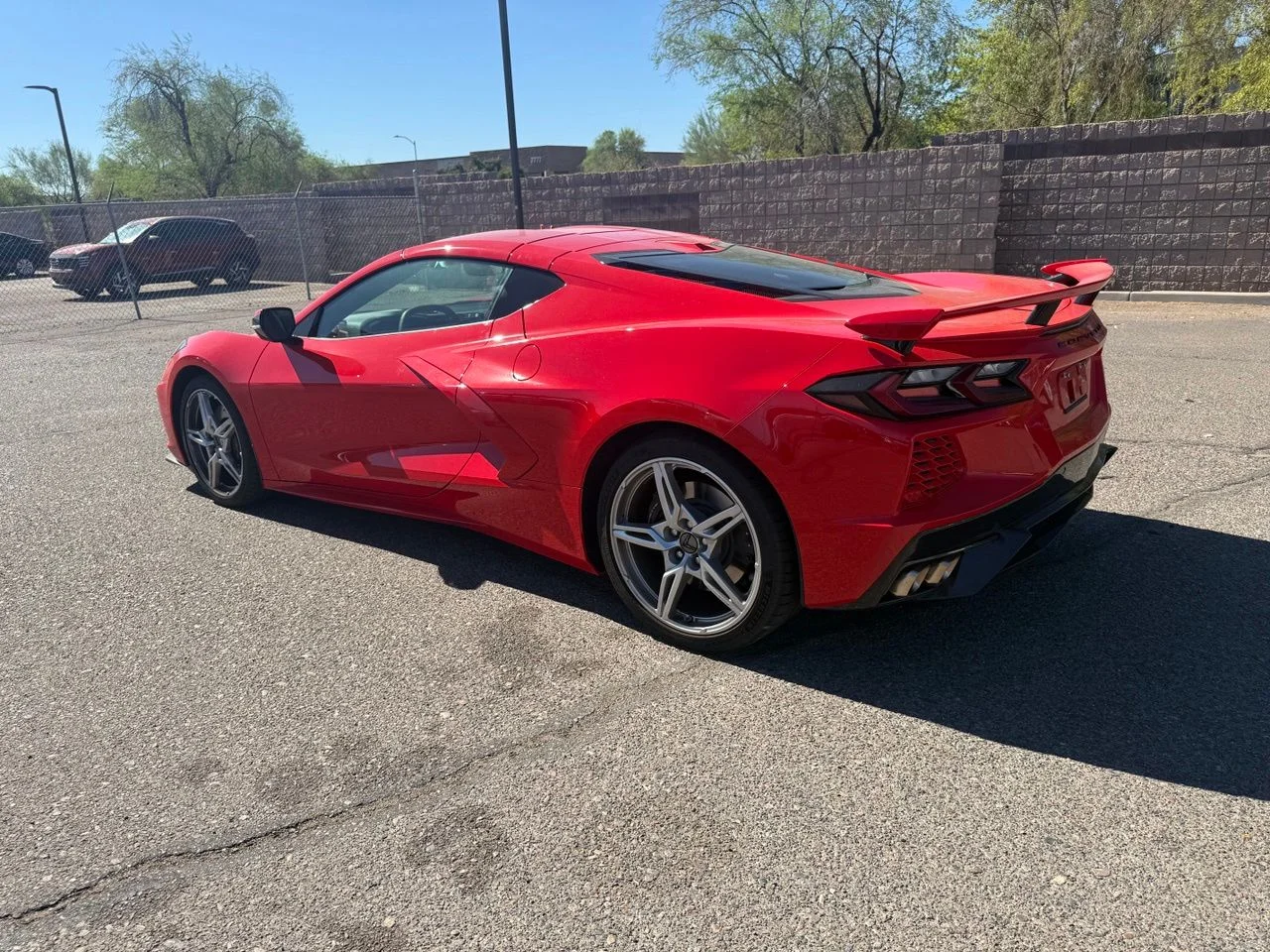 Used 2025 Torch Red Chevrolet Stingray image 7