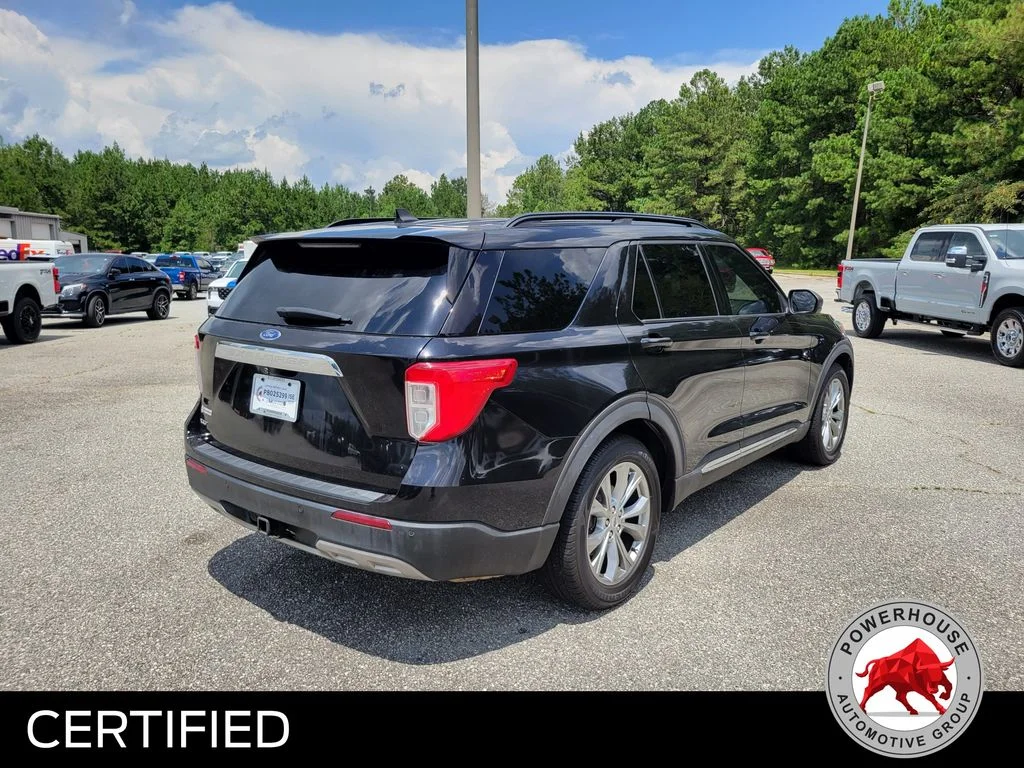 Used 2021 Black Ford XLT image 5