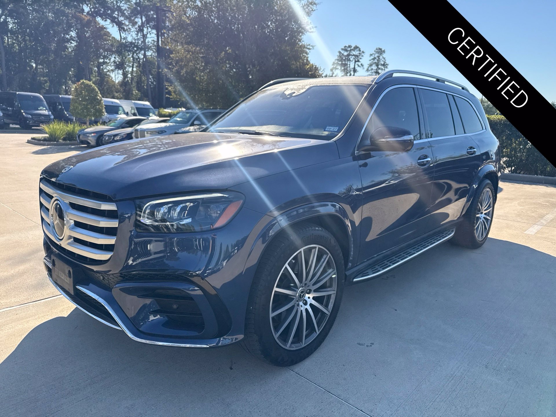 Certified Used 2024 Twilight Blue Metallic Mercedes-Benz GLS 580 image 8
