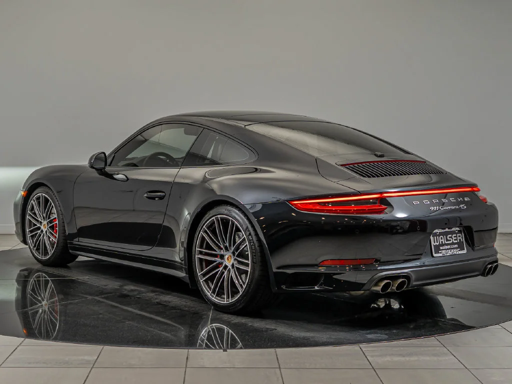 Used 2019 Jet Black Porsche Carrera 4S image 3