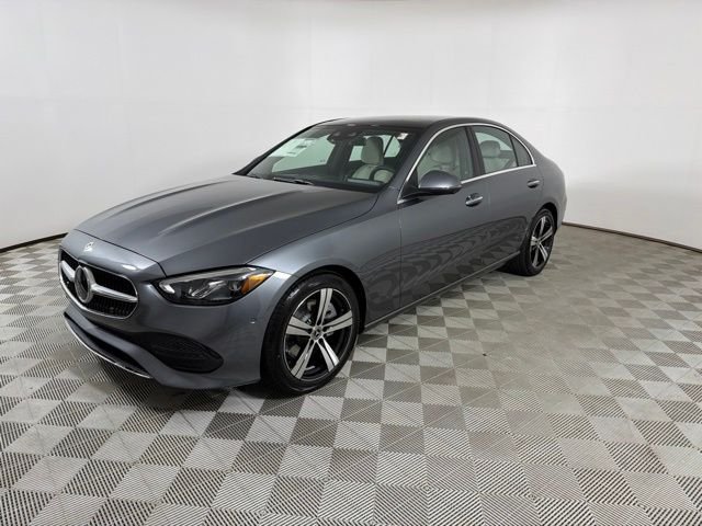 New 2026 Selenite Grey Metallic Mercedes-Benz C 300 image 3