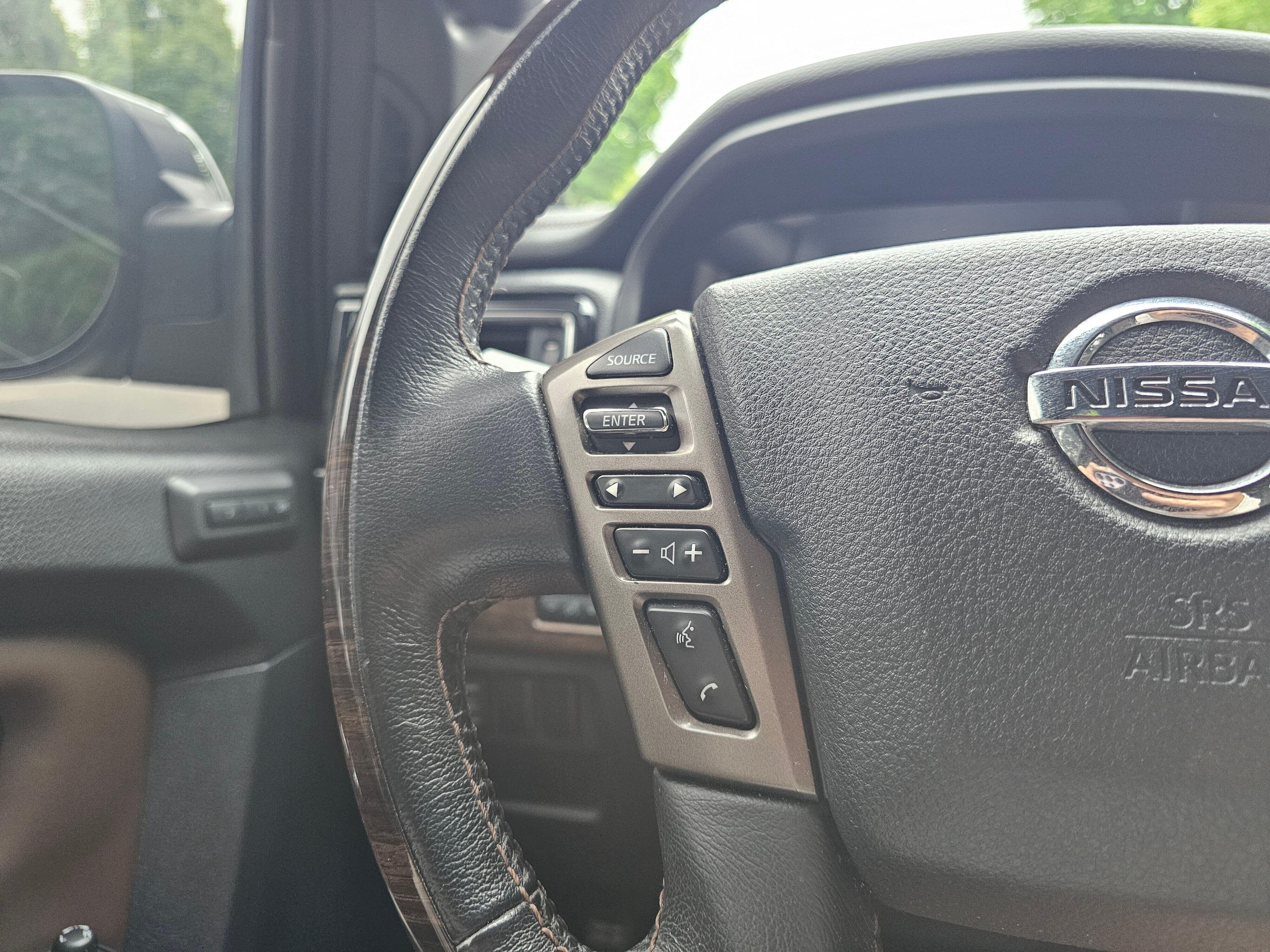 Used 2021 Super Black Nissan Platinum Reserve image 32