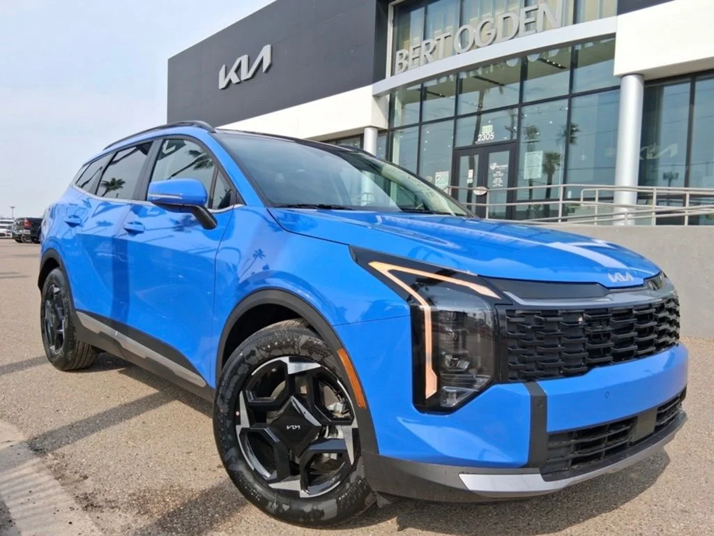 New 2026 Blue Kia EX image 1