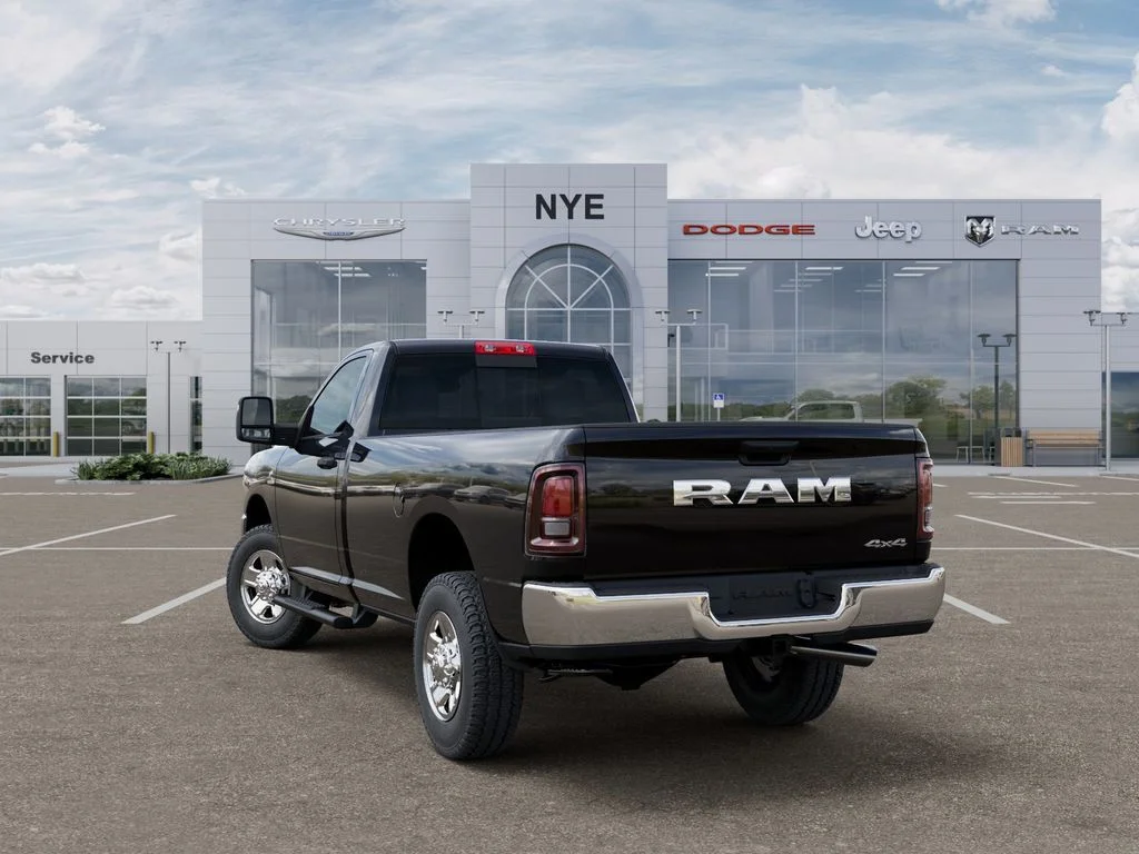 New 2026 Diamond Black Crystal Pearl-Coat Exterior Paint RAM Tradesman image 3
