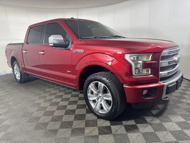 Used 2016 Ruby Red Metallic Ford Platinum image 1