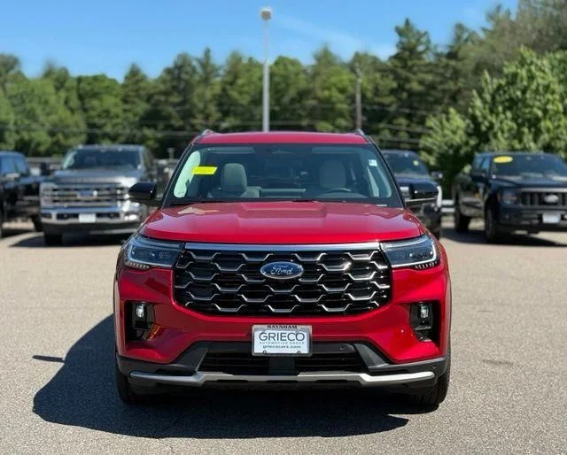 New 2026 Red Ford Platinum image 11