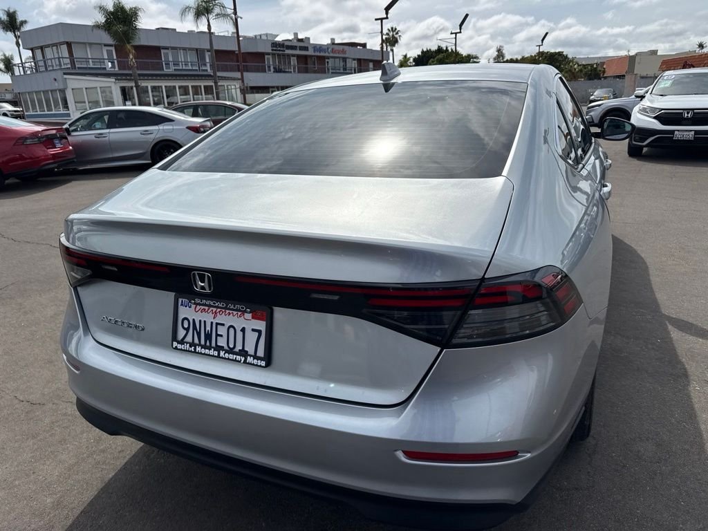 Used 2024 Solar Silver Metallic Honda EX image 8