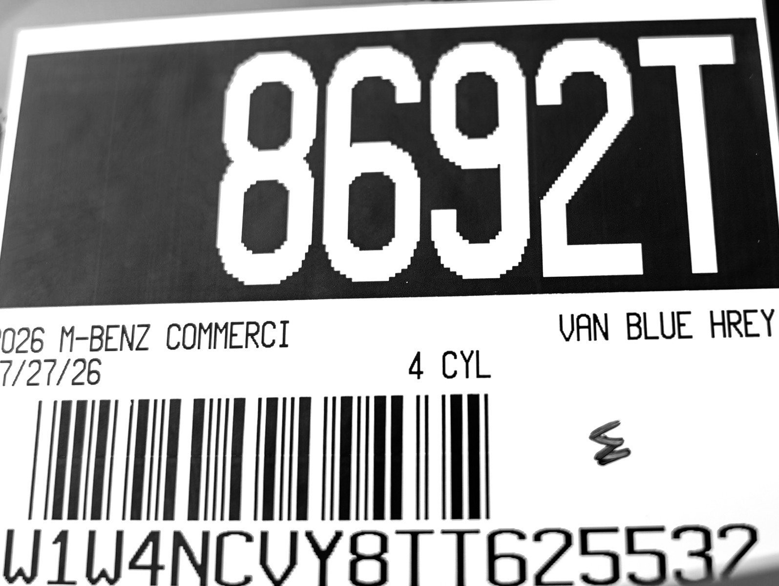 New 2026 Blue Gray Mercedes-Benz 2500 High Roof I4 Diesel HO 170 AWD image 27