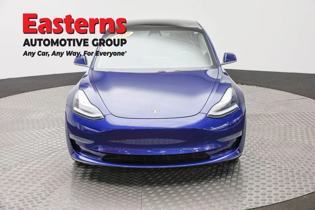 Used 2020 Blue Tesla Standard image 2