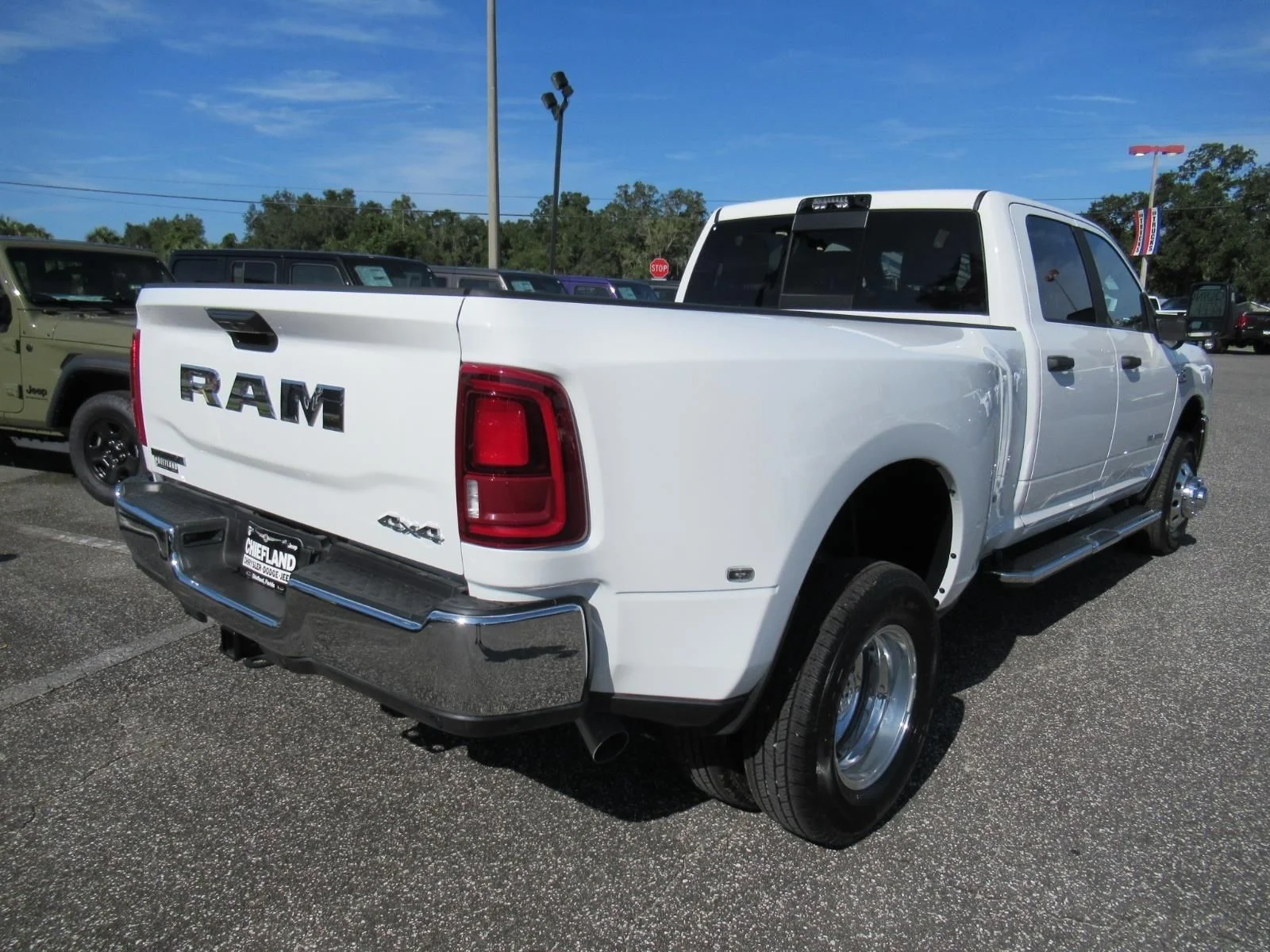 New 2026 Bright White Clearcoat RAM Big Horn image 7