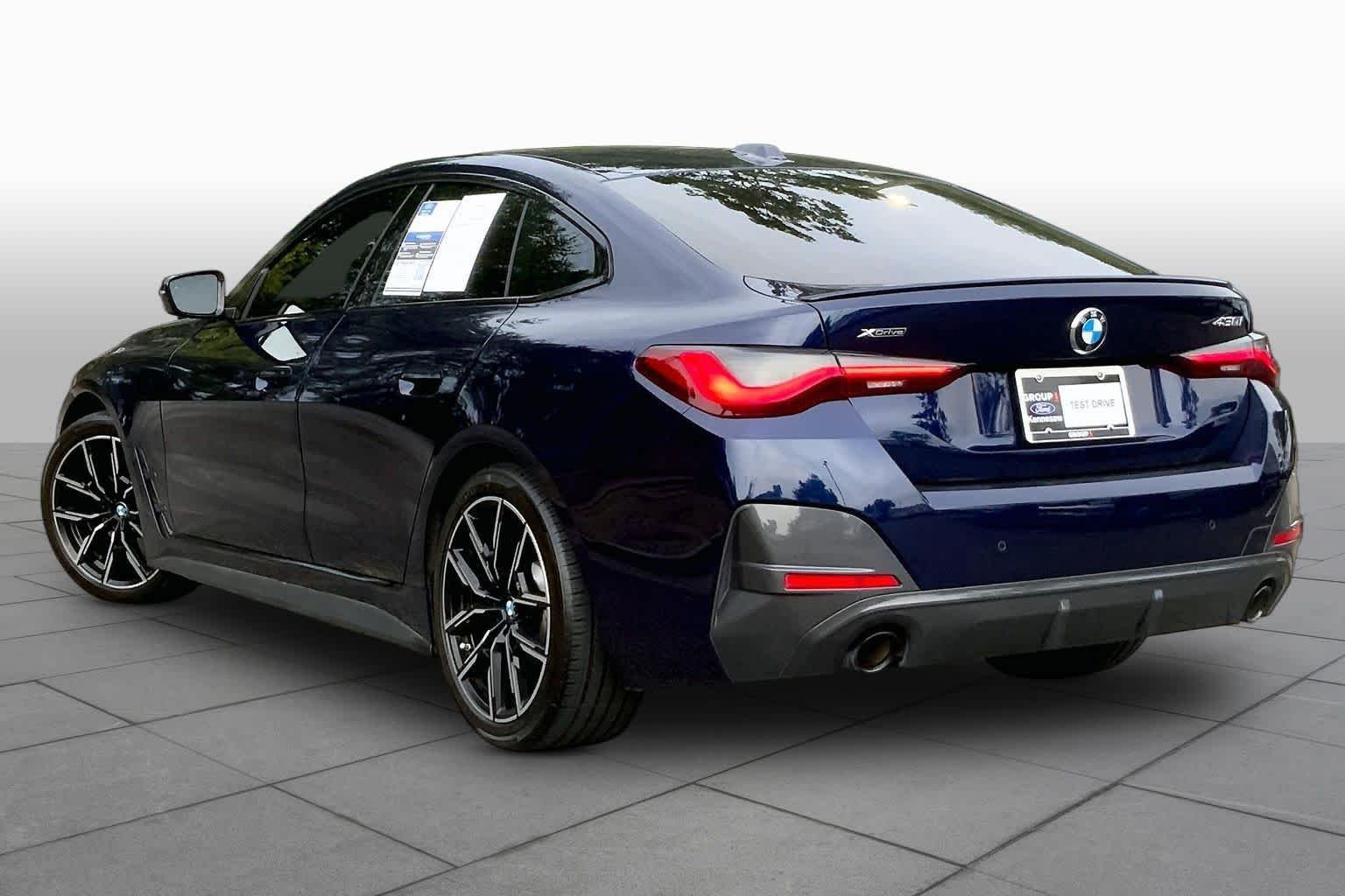 Used 2023 Tanzanite Blue II Metallic BMW 430i xDrive image 12