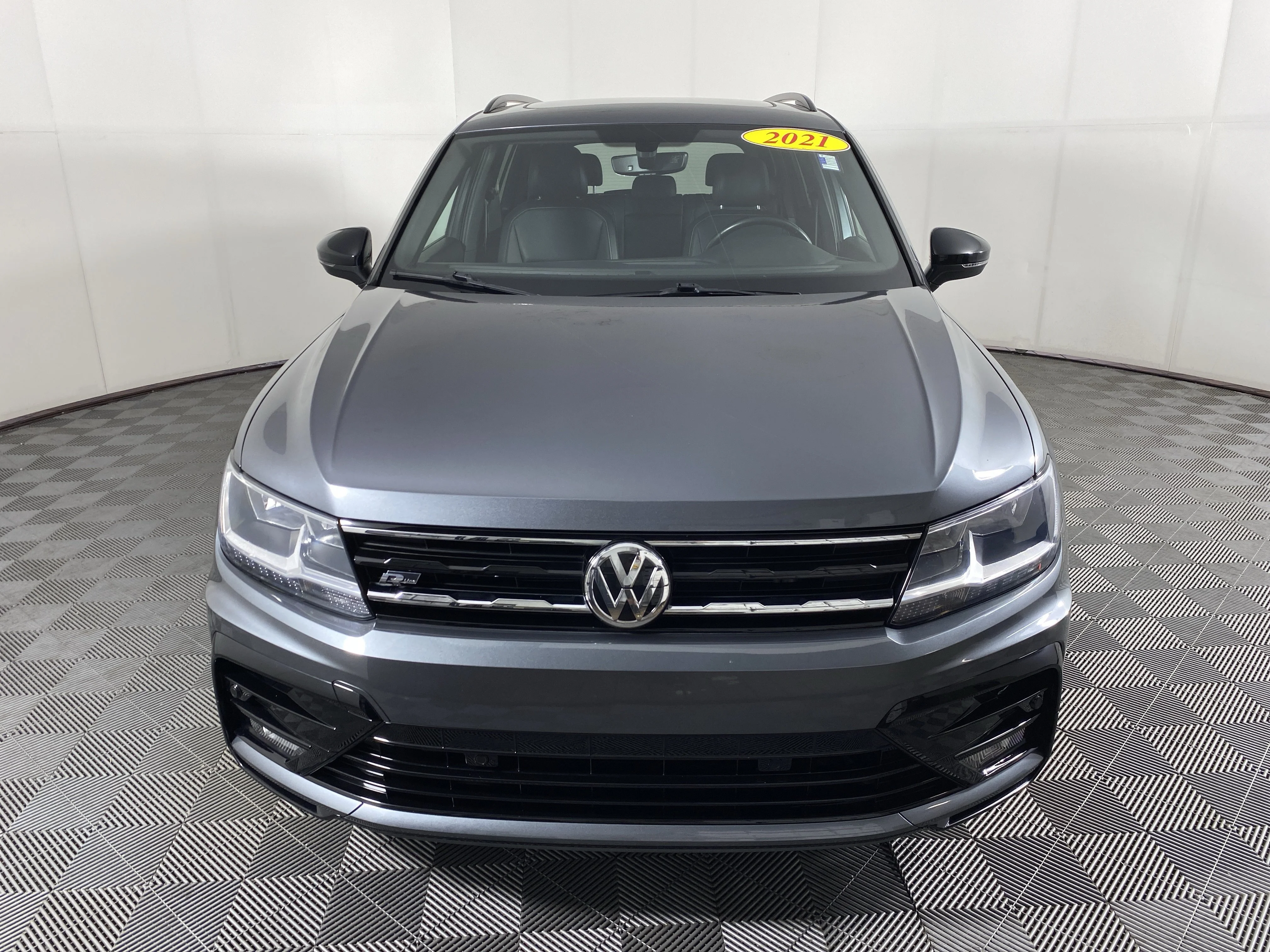 Used 2021 Platinum Gray Metallic Volkswagen SE R-Line Black image 12