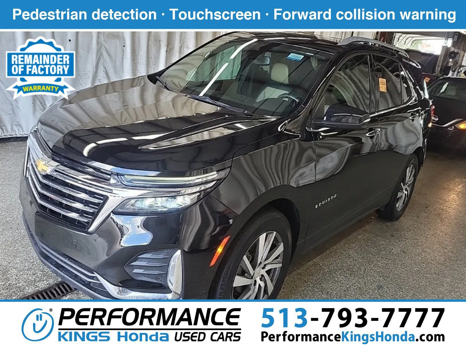 Used 2023 Mosaic Black Metallic Chevrolet Premier image 1