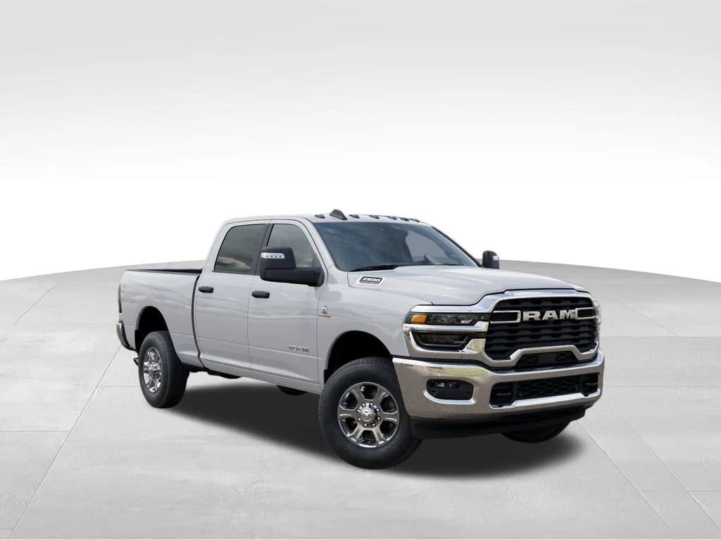 New 2026 Bright White Clear-Coat Exterior Paint RAM Big Horn image 5