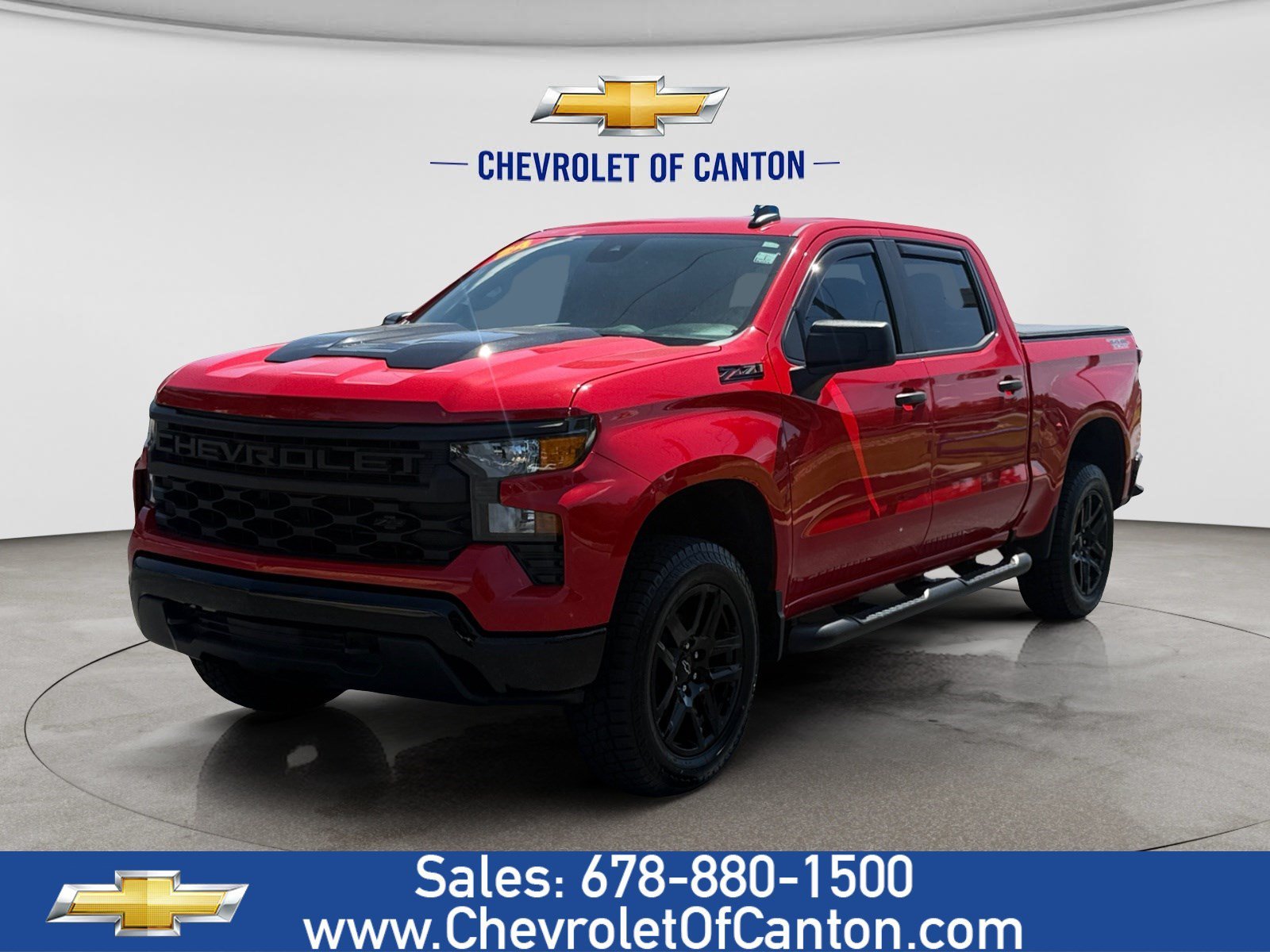Used 2024 Red Hot Chevrolet Custom Trail Boss image 1