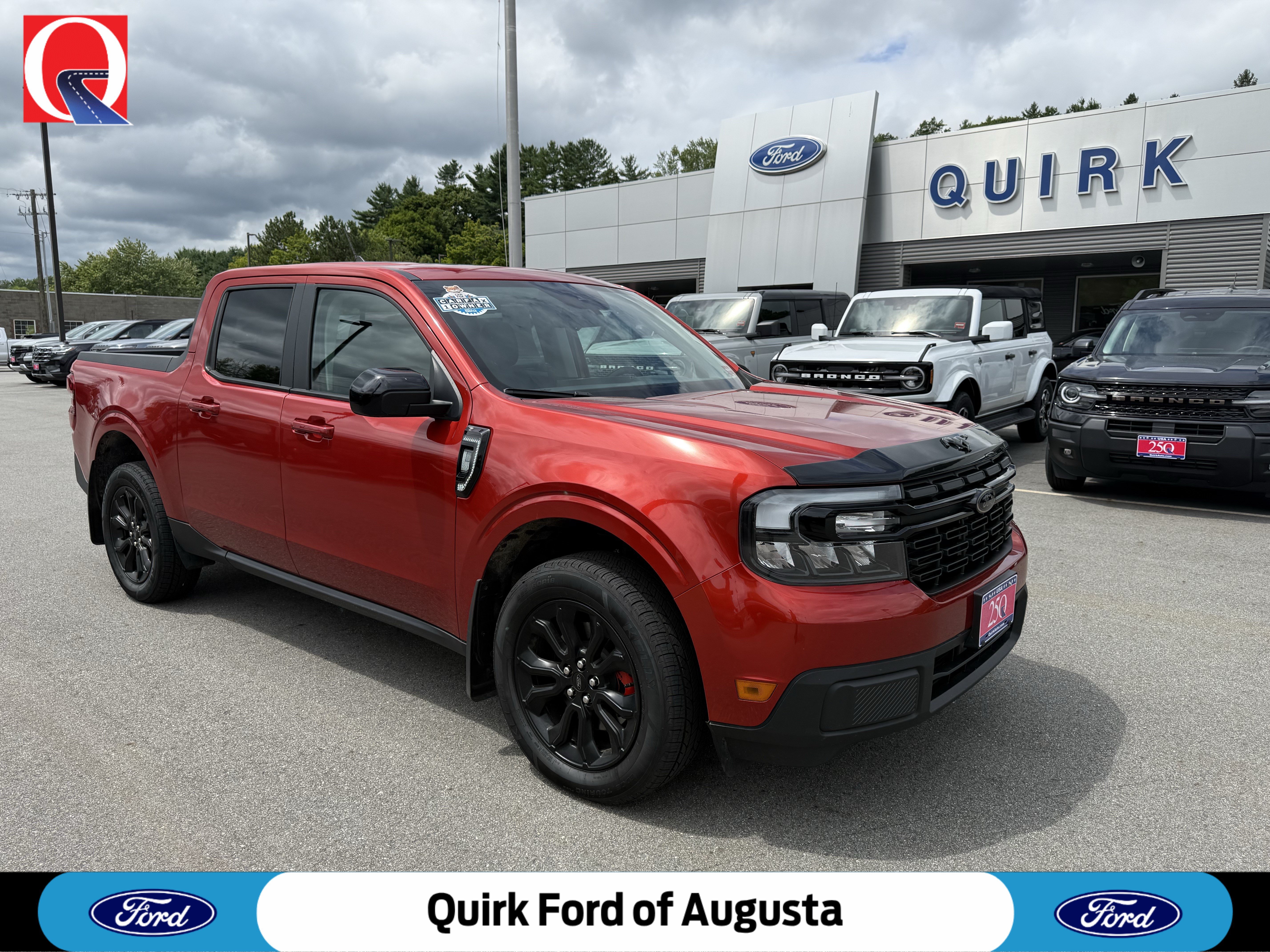 Used 2023 Hot Pepper Red Tc Ford LARIAT image 1